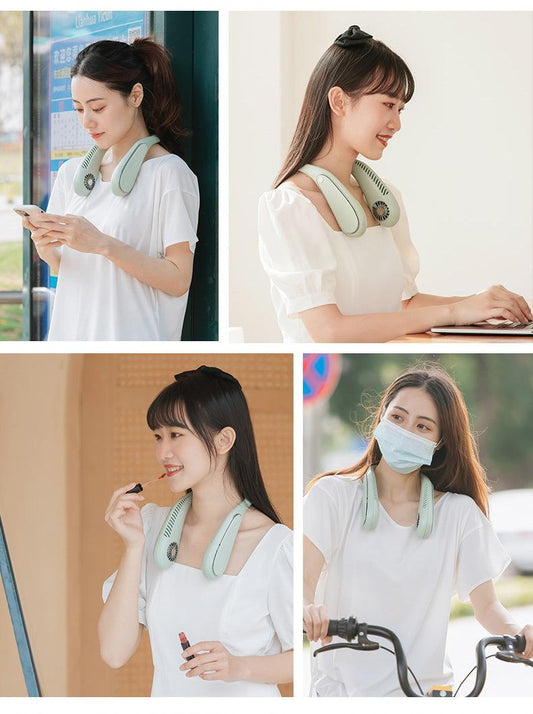 USB Portable Mini Electric Leafless Fan