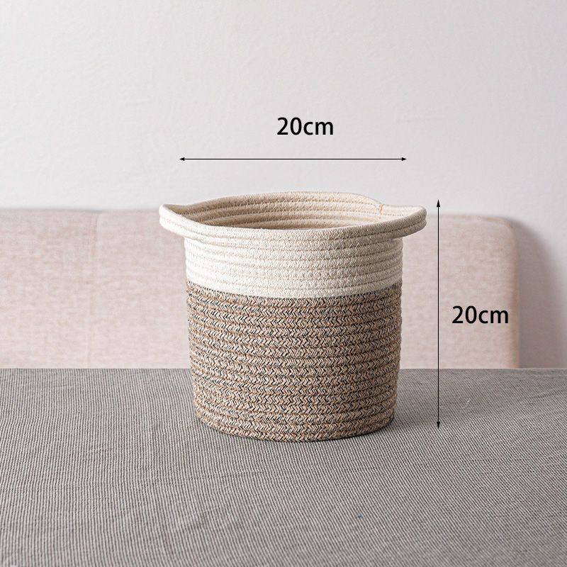 Hand-woven Clothes Storage Basket