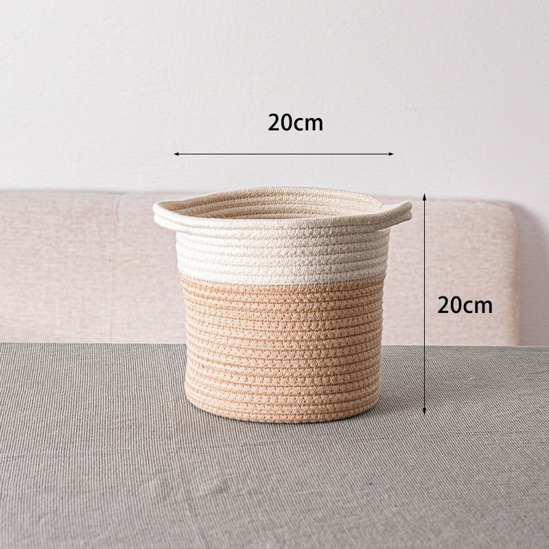 Hand-woven Clothes Storage Basket