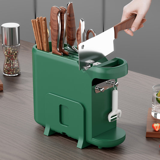 Kitchen Dish & Knife Storage Rack