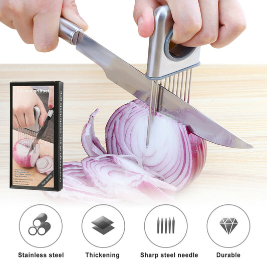 Stainless Steel Onion Slicer Holder