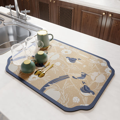 Heat Proof Kitchen Draining Mat