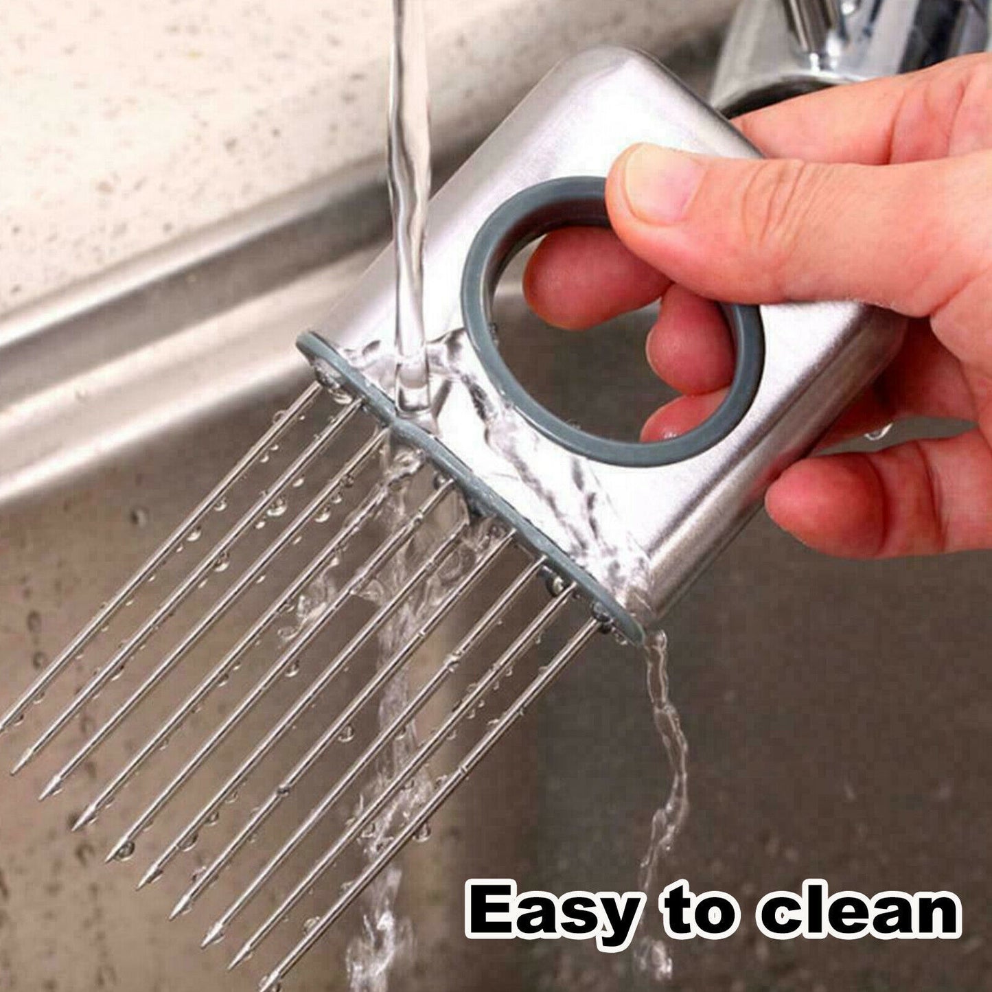 Stainless Steel Onion Slicer Holder