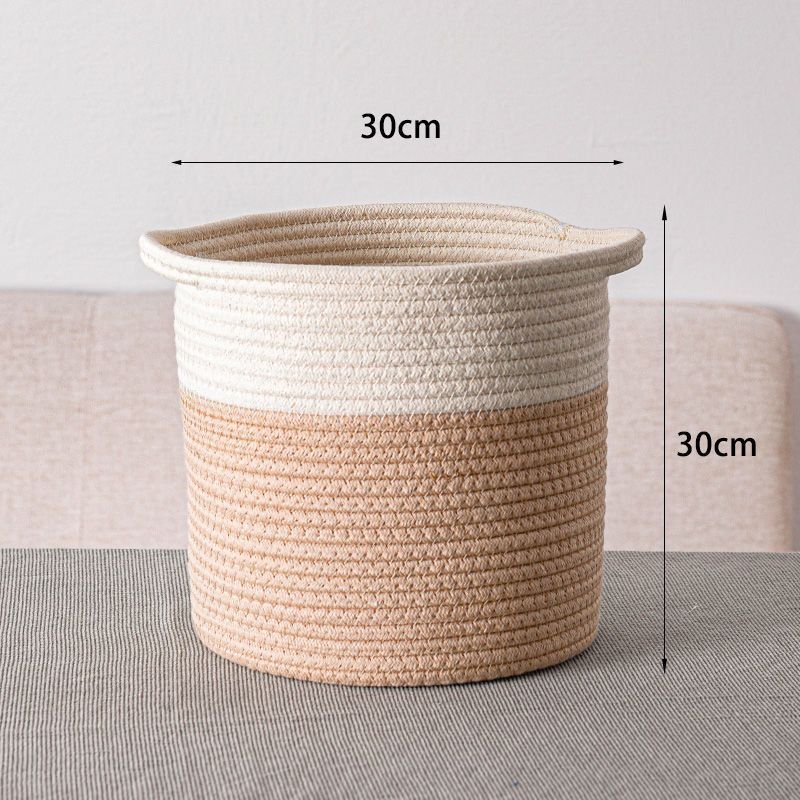Hand-woven Clothes Storage Basket