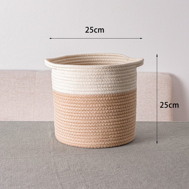 Hand-woven Clothes Storage Basket