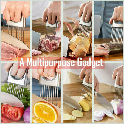 Stainless Steel Onion Slicer Holder