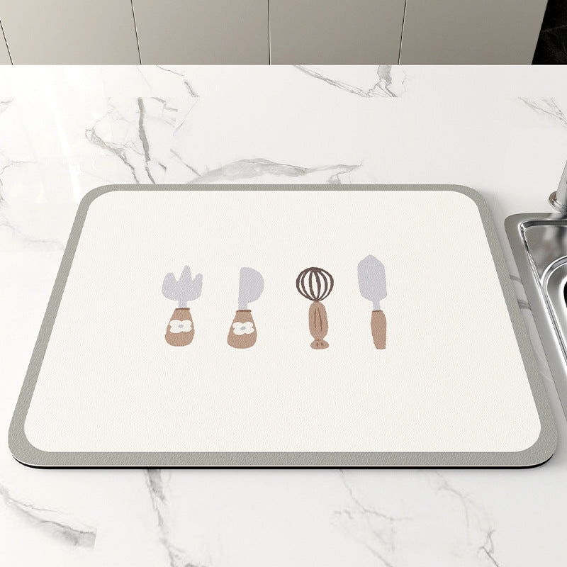 Heat Proof Kitchen Draining Mat