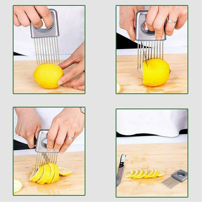 Stainless Steel Onion Slicer Holder