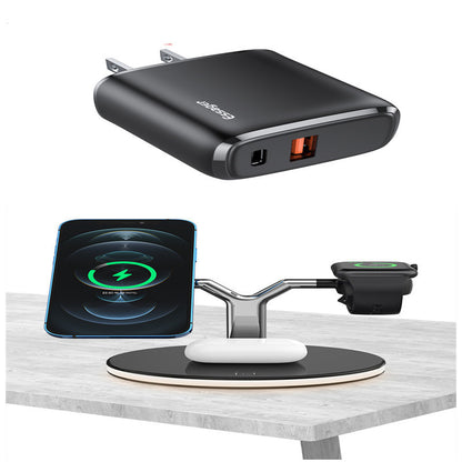 4 In 1 Wireless Magnetic Fast Charger Station